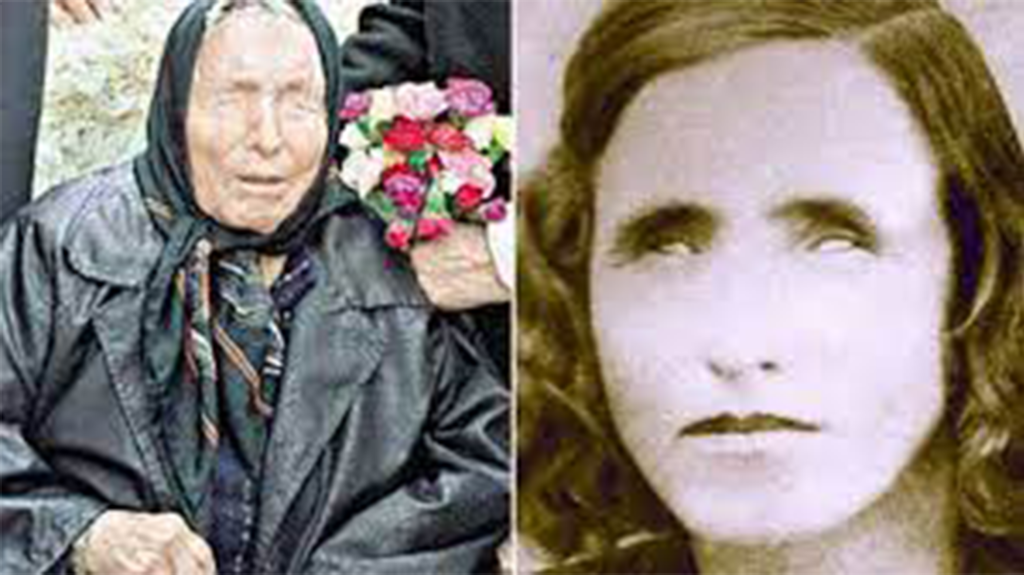 Antiga foto de Baba Vanga